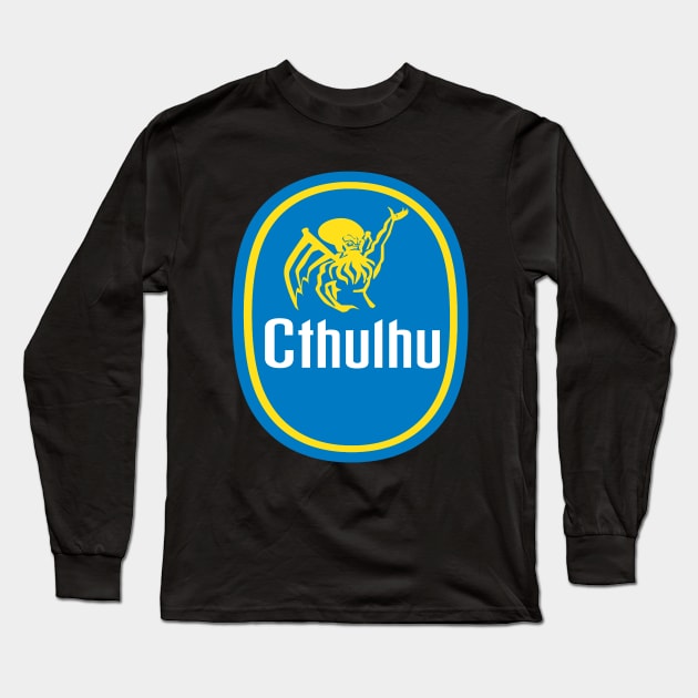 Cthulhu Gone Bananas! Long Sleeve T-Shirt by sinistergrynn